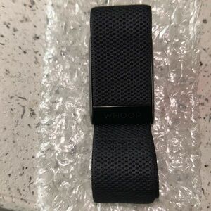 Whoop band. Idk which gen it is. I believe 3 or 4